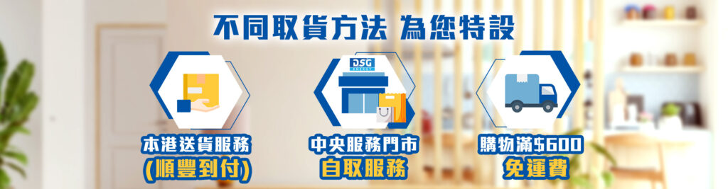 Different Delivery Methods for DSG Home