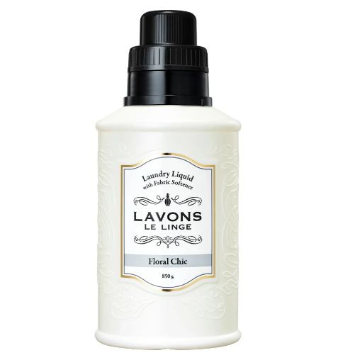 LAVONS 抗菌香氣2合1衣物柔順洗衣液 - 典雅花香 (850克)