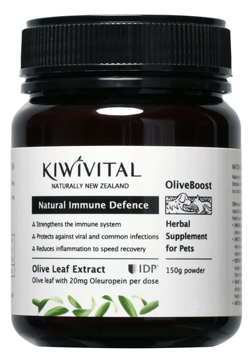 OLIVEBOOST 寵物專用橄欖葉草療補充劑 150g