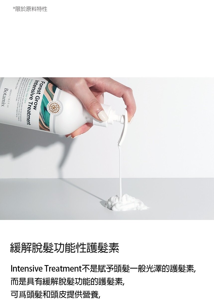 BOTAMIX - Forest Grow 修護潤髮乳 (防脫髮護理) (480ml)