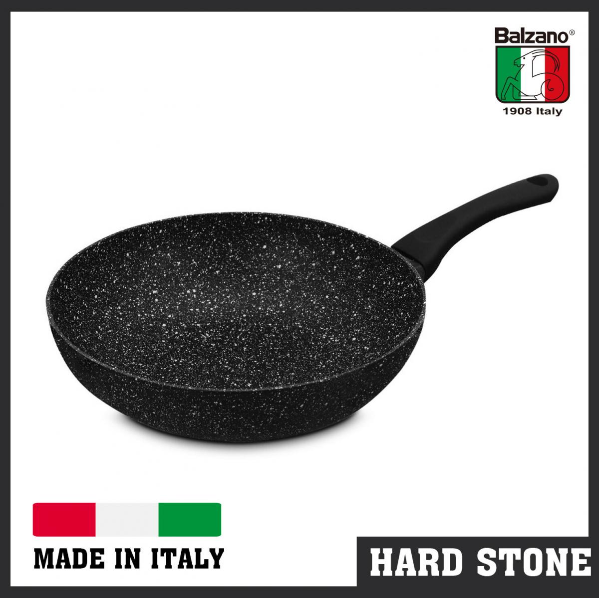 Balzano - 28CM Hard Stone 天然礦石不黏深煎鍋 (IH)