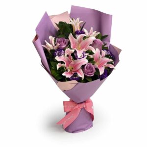 母親節送,訂 百合 玫瑰 flower delivery Hong Kong