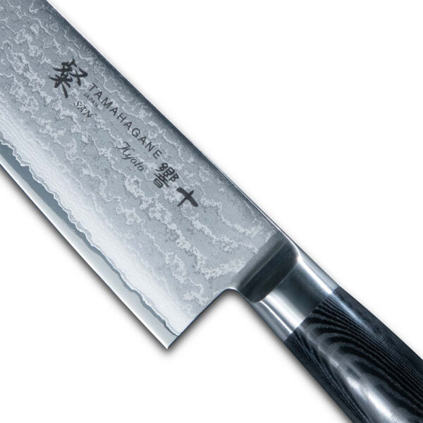 日本TAMAHAGANE-粲響十SAN-KYOTO 系列 63層大馬士革鋼木柄廚師刀 210mm
