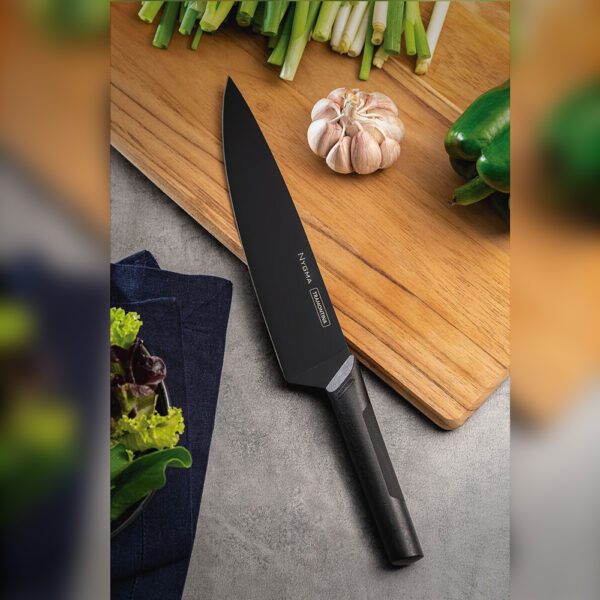 巴西TRAMONTINA-Nygma 系列 廚師刀 338mm 黑色
