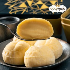Gold Thon 貓山王榴槤冰皮月餅
