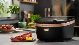 Philips 飛利浦 – NX0960/98 Air Steam Cooker 空氣蒸鍋 (限時送：飛利浦 NA110 空氣炸鍋 價值$698) 