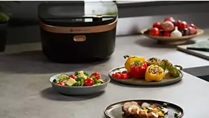 Philips 飛利浦 – NX0960/98 Air Steam Cooker 空氣蒸鍋 (限時送：飛利浦 NA110 空氣炸鍋 價值$698) 